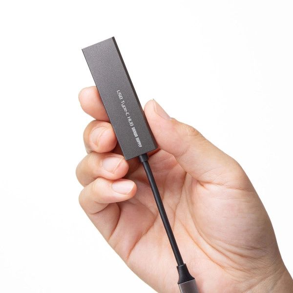 USB Type-C 2ポートスリムハブ USB-3TCH24SN