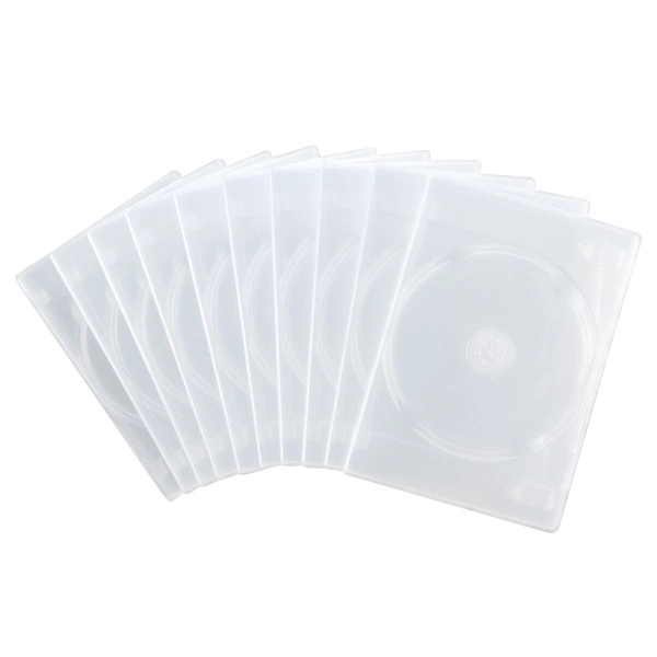 DVDトールケース（3枚収納・10枚セット・クリア） DVD-TN3-10CL