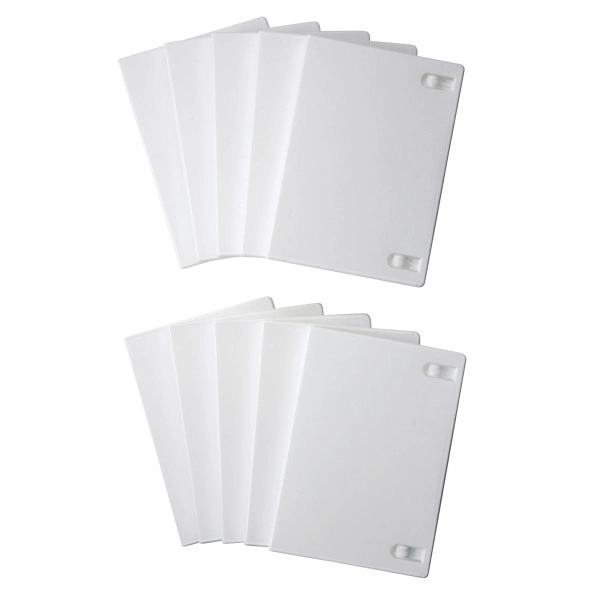 DVDトールケース（1枚収納・10枚セット・ホワイト） DVD-TN1-10WN