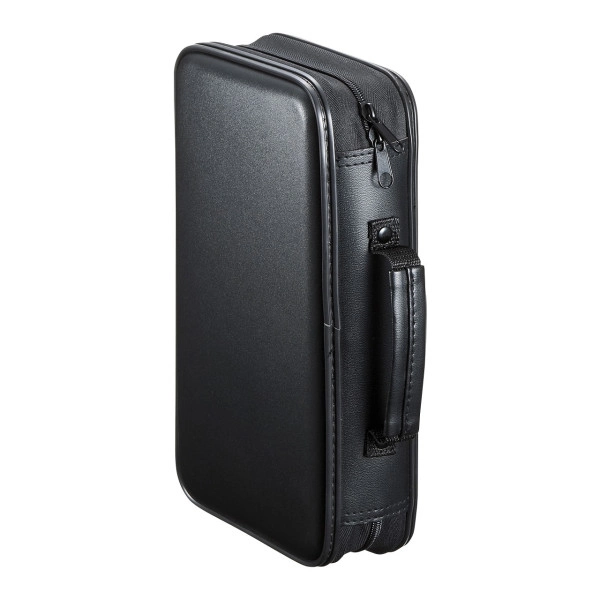 DVD・CDセミハードケース（96枚収納・ブラック） FCD-WL96BK