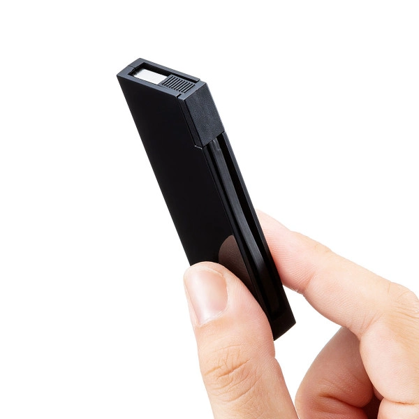 USB2.0ハブ (4ポート・ブラック） USB-2H416BK