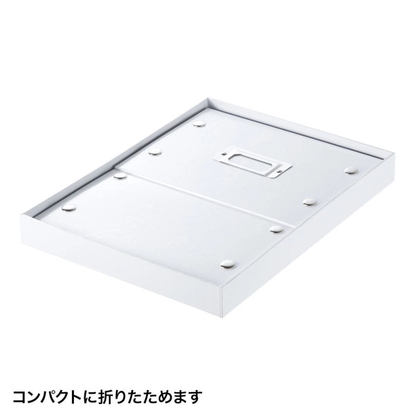 組み立て式DVD BOX（ホワイト・W210mm） FCD-MT4WN