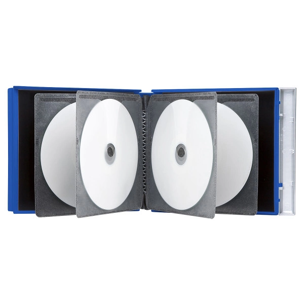 ブルーレイディスク対応ポータブルハードケース（8枚収納・ブルー） FCD-JKBD8BL