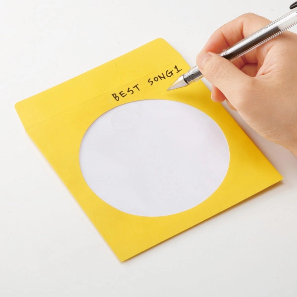 DVD・CDペーパースリーブケース（100枚入り・ミックスカラー） FCD-PS100MXN