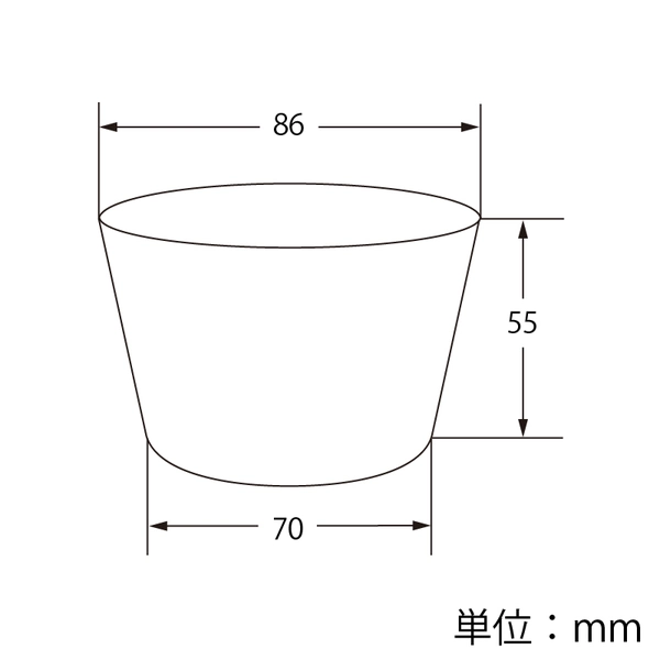 【HEIKO】製菓資材 アイスカップ 5オンス(200ml) 86-200 クラフト 50個×20 (1000個)