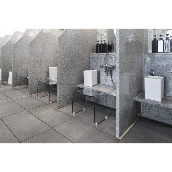 【tower】水が抜けるゴミ箱 タワー 5L ホワイト