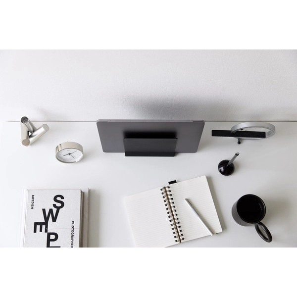 【tower】スリムノートパソコンスタンド タワー ブラック