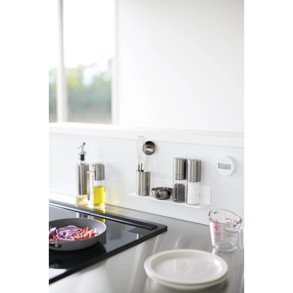 【tower】マグネットキッチン棚 タワー S ホワイト