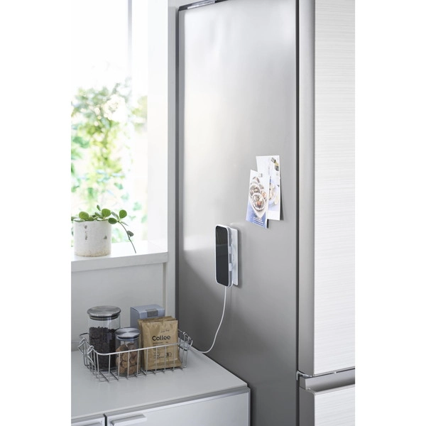 【tower】マグネットスマートフォン充電ホルダー タワー ホワイト