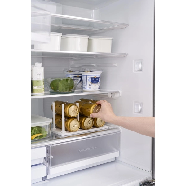 【tower】冷凍庫中仕切り調節収納スタンド タワー W27 ホワイト