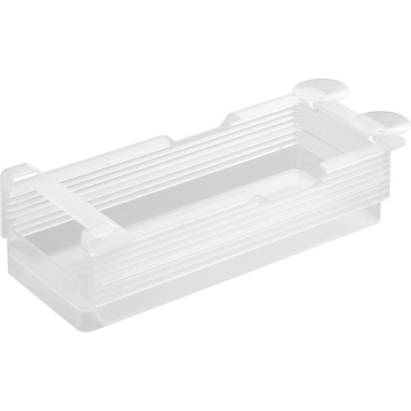 【tower】冷蔵庫中棚下高さ調節ラック タワー S ホワイト