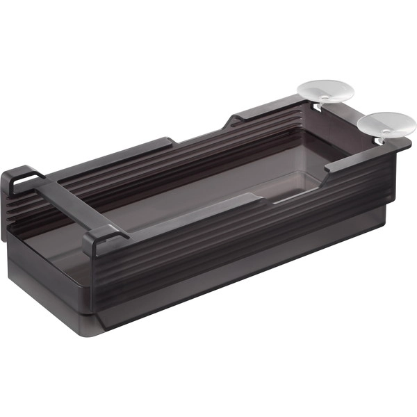 【tower】冷蔵庫中棚下高さ調節ラック タワー S ブラック