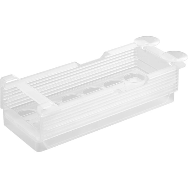 【tower】冷蔵庫中棚下高さ調節卵ラック タワー S ホワイト