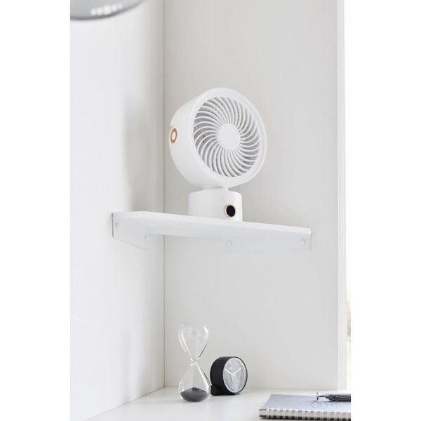 【smart】ウォールコーナーサーキュレーターラック スマート S 石こうボード壁対応 ホワイト