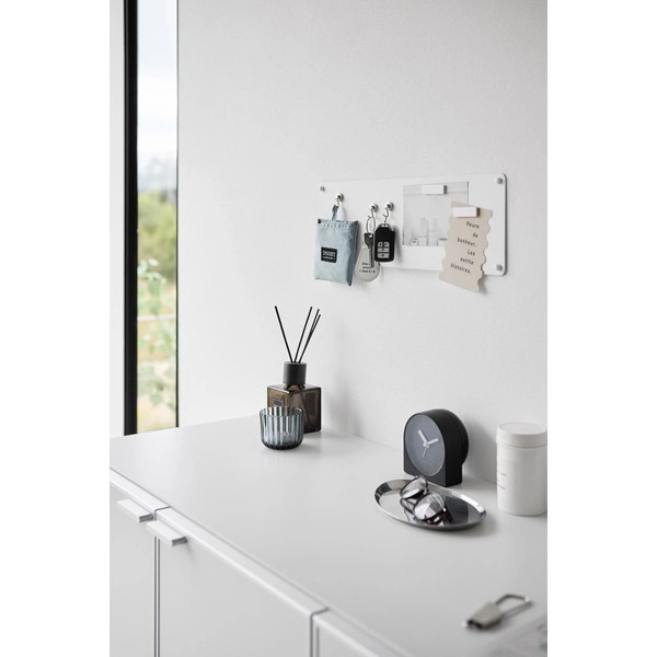 【tower】ウォールプリントスチールパネル タワー S 石こうボード壁対応 ホワイト