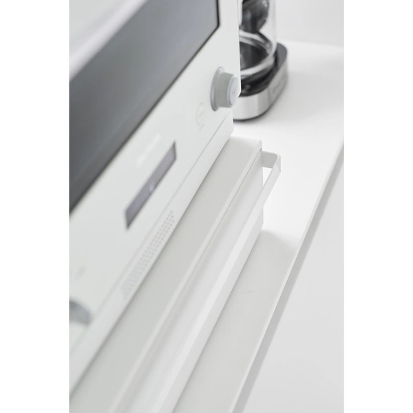 【tower】カセットコンロが入る家電下ラック タワー 1段 ホワイト