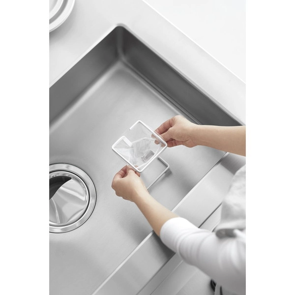 【tower】コーナーに置ける水切りネットホルダー タワー スクエア ホワイト