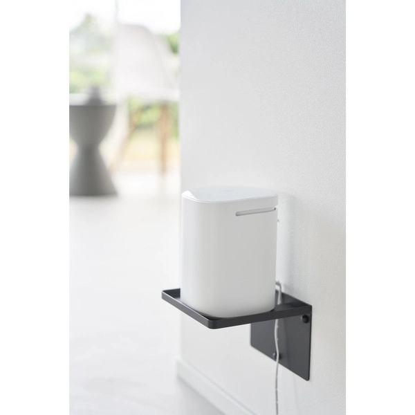 【tower】ウォールホームルーターラック タワー 石こうボード壁対応 ブラック