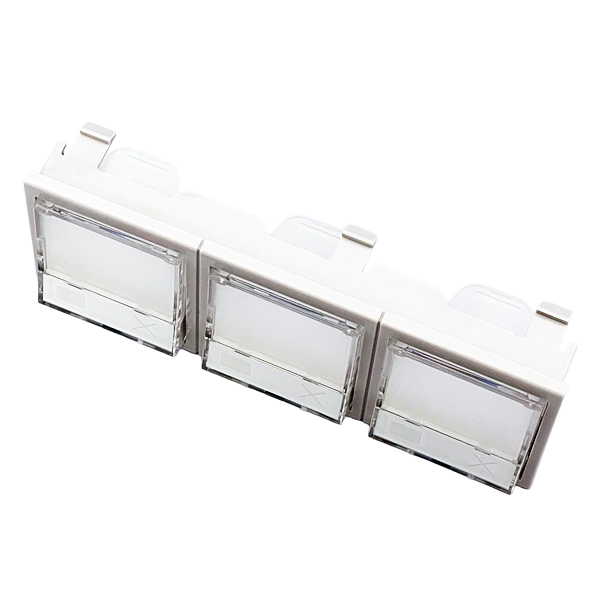 【VT-B/VT-Gシリーズ専用】グローリー製券売機 追加ボタン 小サイズ(3連) 4個 ハーネス付属 ★メーカー純正品