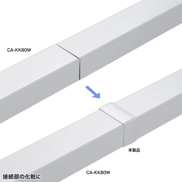 配線ダクト (連結カバー・ホワイト) CA-KK80J