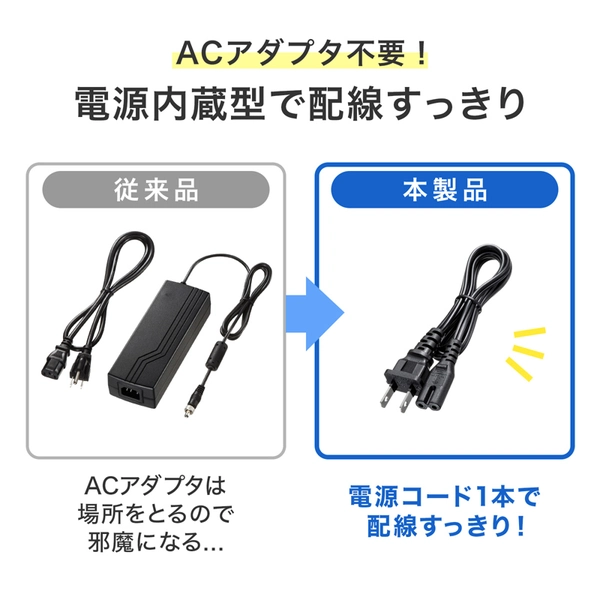 USB Type-C充電器 (6ポート・合計18A・高耐久タイプ) ACA-IP81