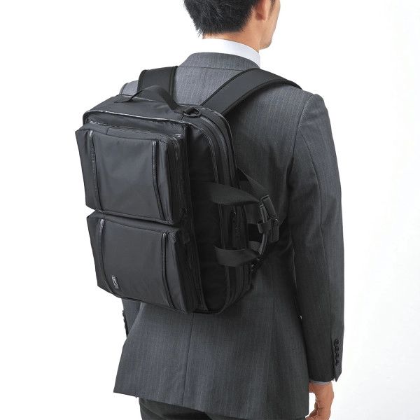 超撥水・軽量PCバッグ(3WAYタイプ) BAG-LW10BK