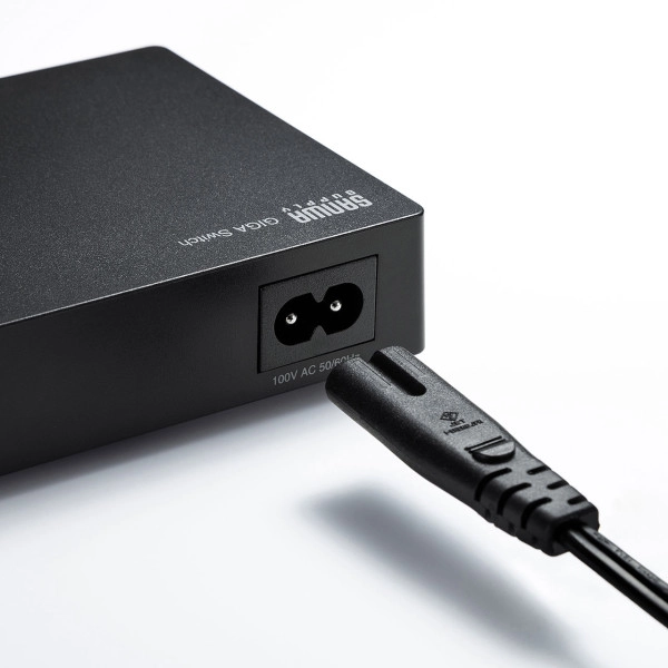 ギガビット対応 スイッチングハブ(5ポート・マグネット付き) LAN-GIGAP502BK