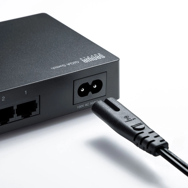 ギガビット対応 スイッチングハブ(8ポート・マグネット付き) LAN-GIGAP802BK