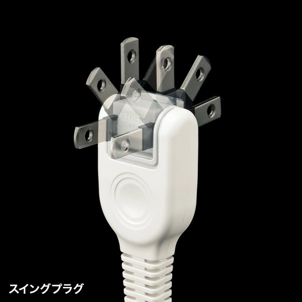 中間スイッチ付延長コード TAP-B7-1N