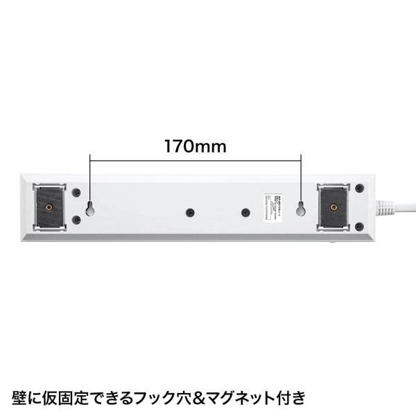 節電タップ TAP-SP2110SW-1