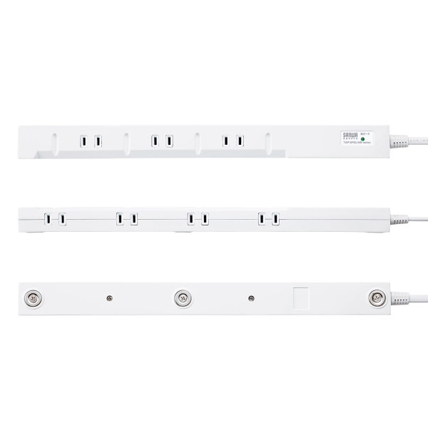 スリム雷ガードタップ TAP-SPSLIM8-1