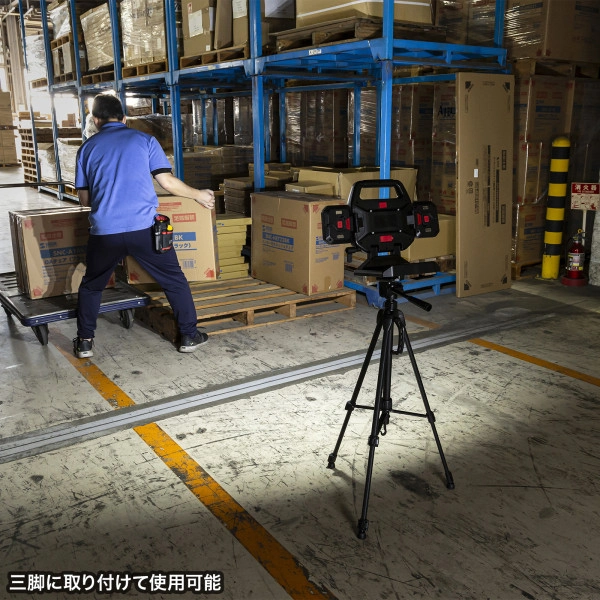 高輝度LED投光器（充電式） LED-FL1BK