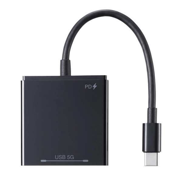 USB Type-C　ハブ（A×2/C×1） USB-3TCP9BK