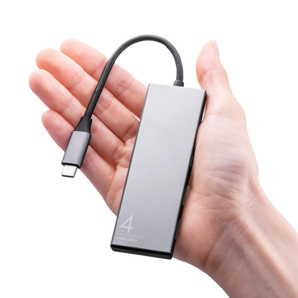 USB 10Gbps Type-C ハブ（USB A×4ポート） USB-10TC13SV