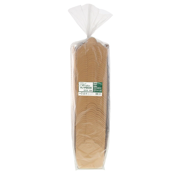 【HEIKO】食品容器 ペーパーランチBOX 13-11 50枚×10 (500個)