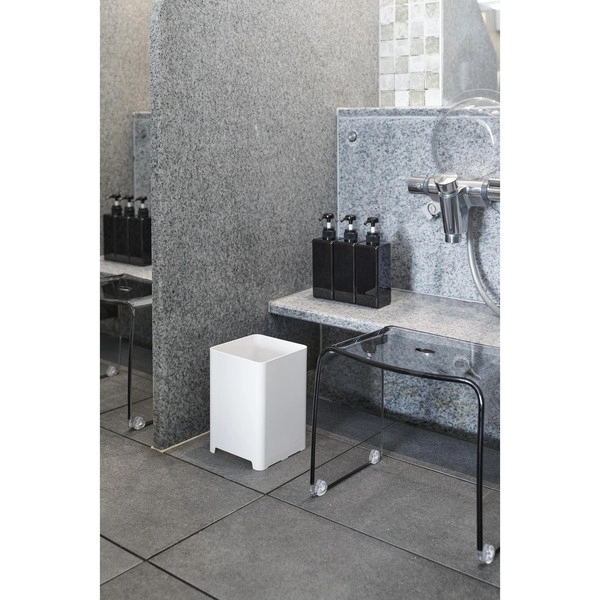 【tower】水が抜けるゴミ箱 タワー 5L ホワイト