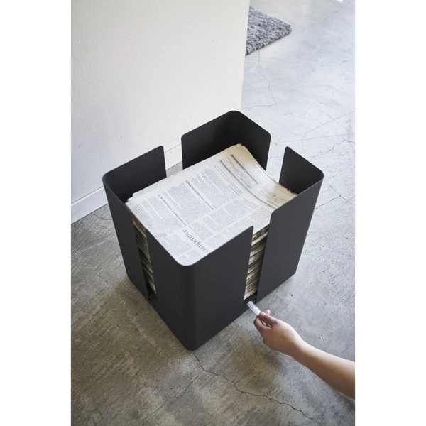 【tower】キャスター付きニューズラック タワー ブラック