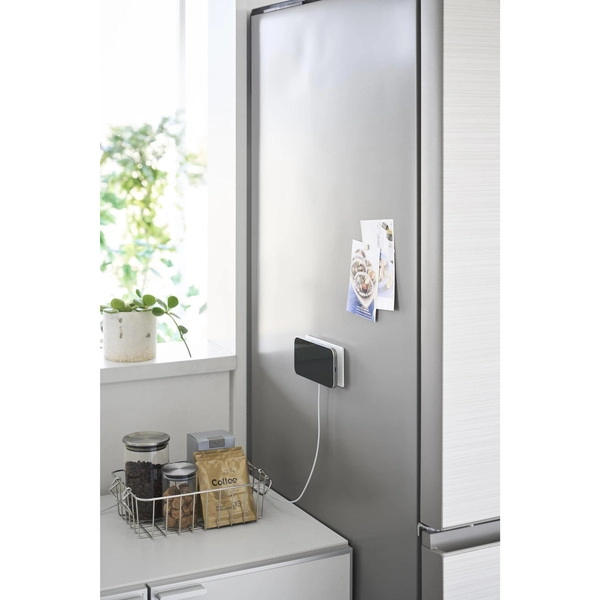 【tower】マグネットスマートフォン充電ホルダー タワー ホワイト