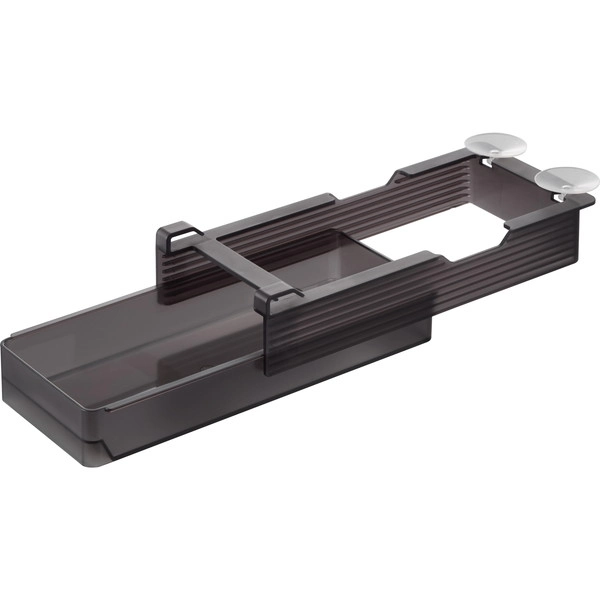 【tower】冷蔵庫中棚下高さ調節ラック タワー S ブラック