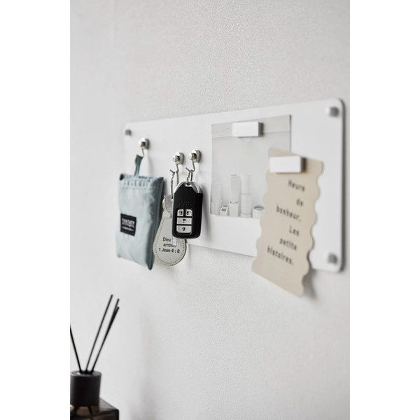 【tower】ウォールプリントスチールパネル タワー S 石こうボード壁対応 ホワイト