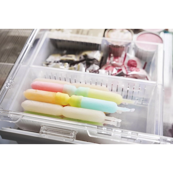 シリコーン折るポリジュースアイスカバー シャーベット 2色セット イエロー&ブルー