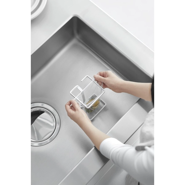 【tower】コーナーに置ける水切りネットホルダー タワー スクエア ホワイト