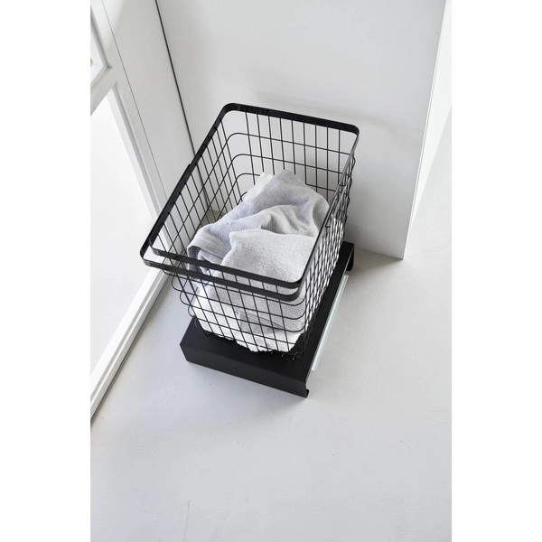 【tower】体重計上ラック タワー ブラック