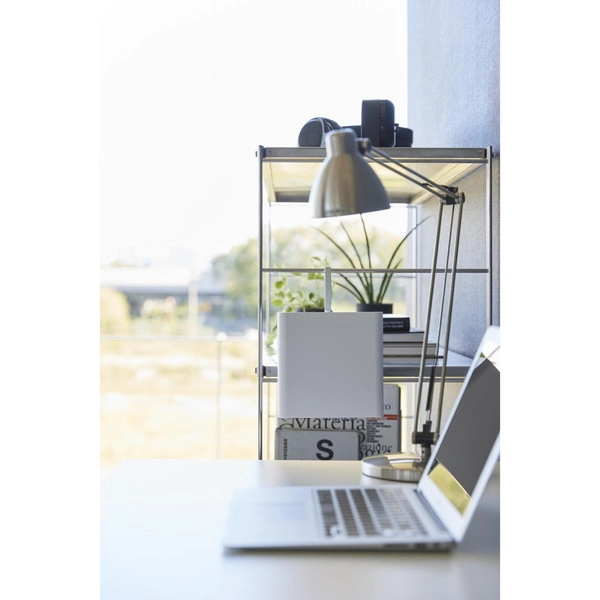 【tower】引っ掛けられるゴミ箱 タワー ホワイト