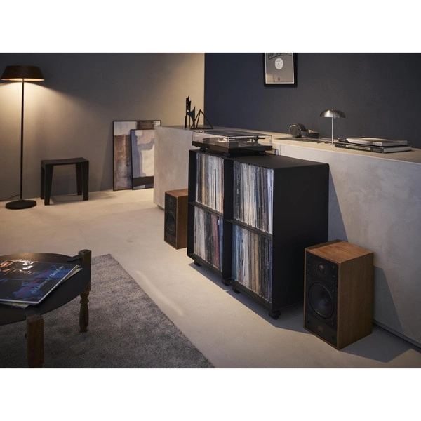 【tower】レコードラック タワー ブラック