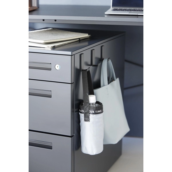 【tower】マグネットハンガーフック タワー S 3個組 ブラック