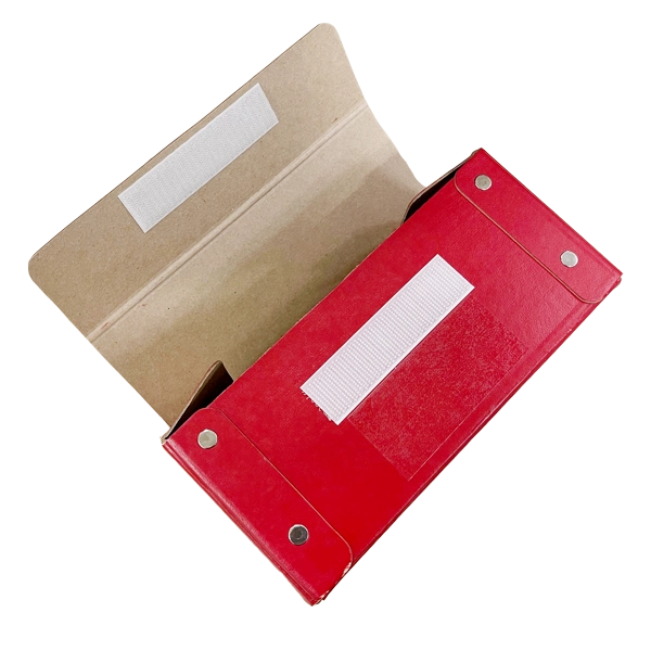 折りたたみ式コインボックス 50円 (赤) 10個セット