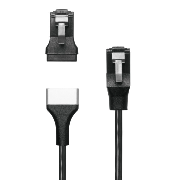 ブレイクアウェイCAT6A LANケーブル(マグネット、スリム) KB-SL6ABA-02BK