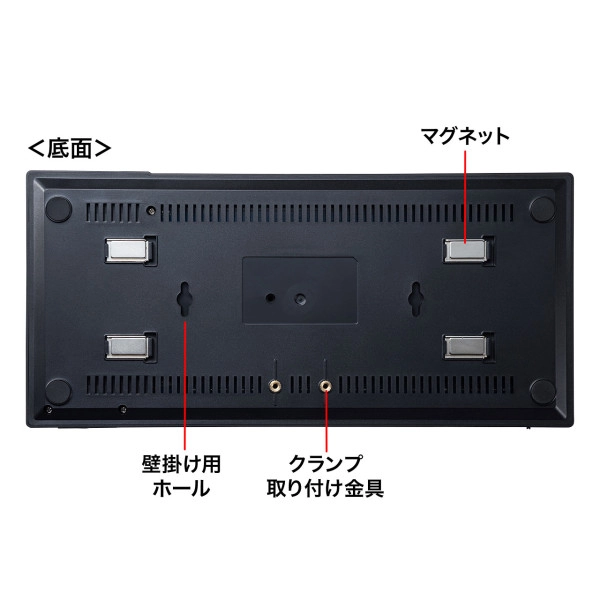 ギガビット対応 スイッチングハブ(24ポート・マグネット付き) LAN-GIGAP2402BK