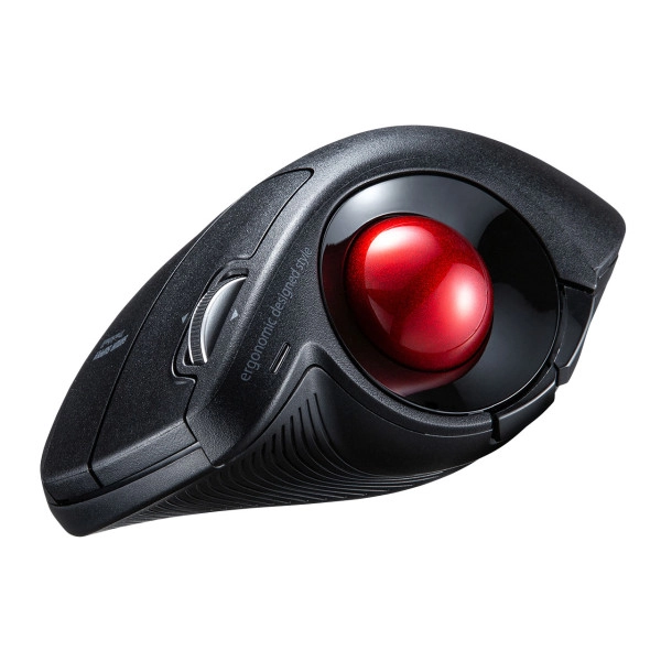 Bluetoothエルゴトラックボール(チルトホイール・マルチペアリング) MA-BTTB179BK